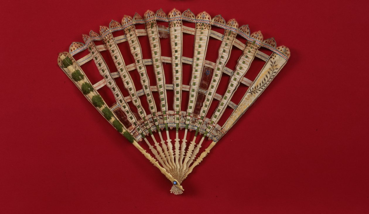 En sjælden fan, fransk eller engelsk, ca. 1580 (vellum & glimmer) af Unbekannt