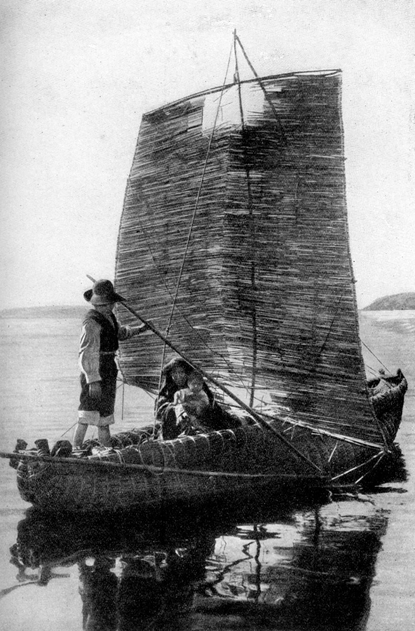 Et sivbalsa-sejlskib, Bolivia, 1922 af Unbekannt