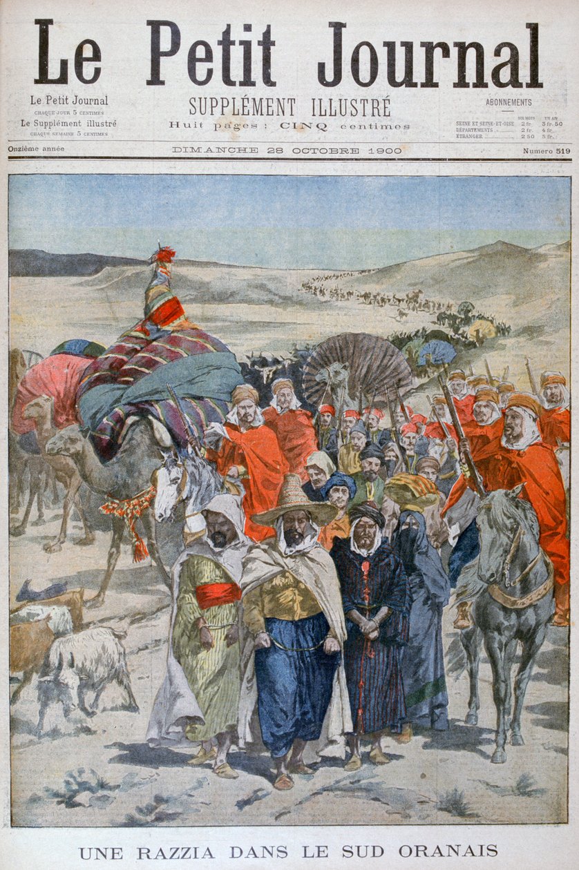 En runde op i det sydlige Oranais, Algeriet, 1900 af Unbekannt