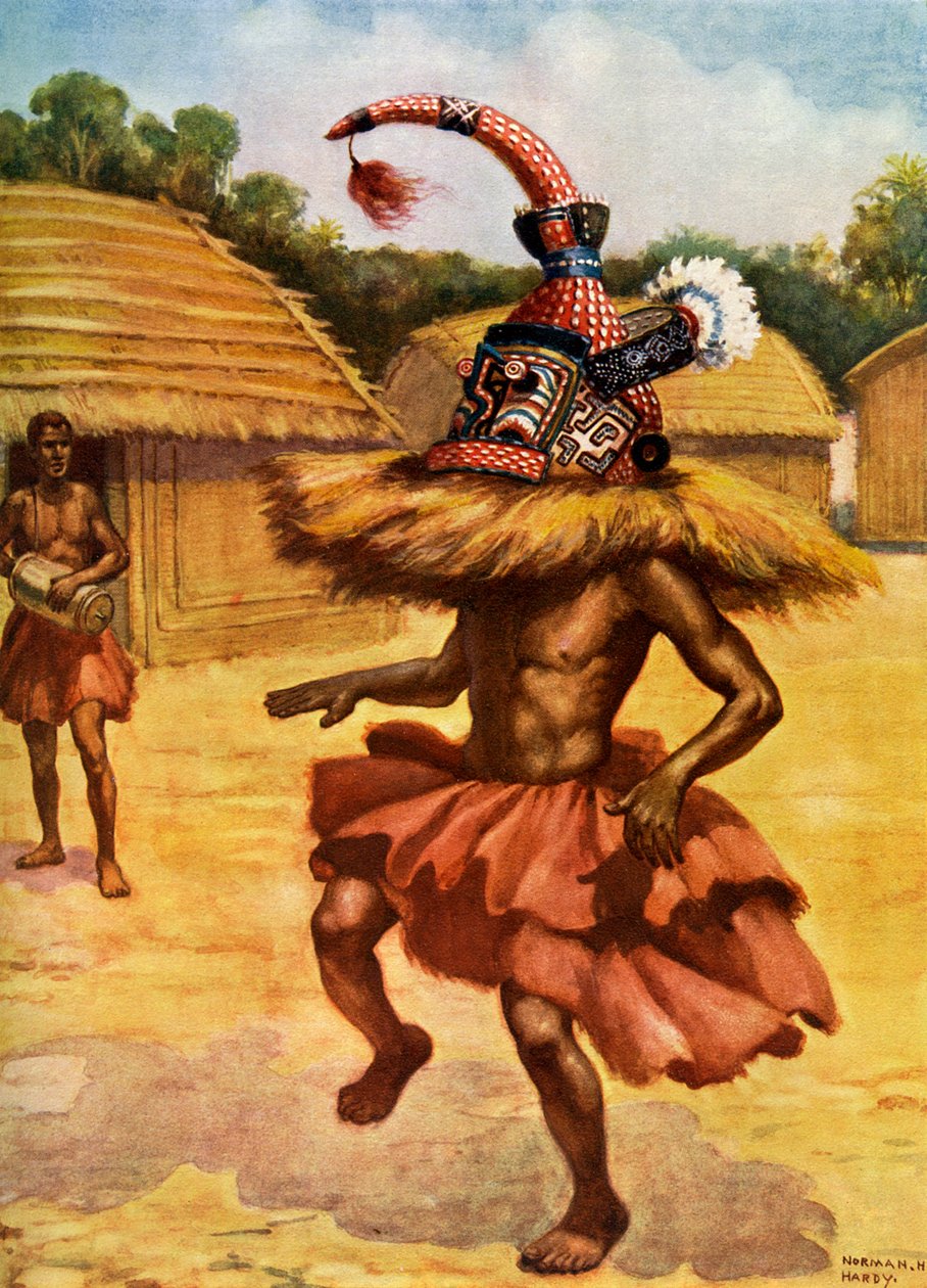 Et hemmeligt selskab, Musumba, Nedre Congo af Unbekannt