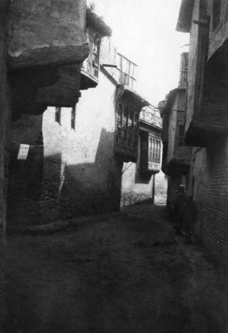 En gade i Bagdad, 1918 af Unbekannt