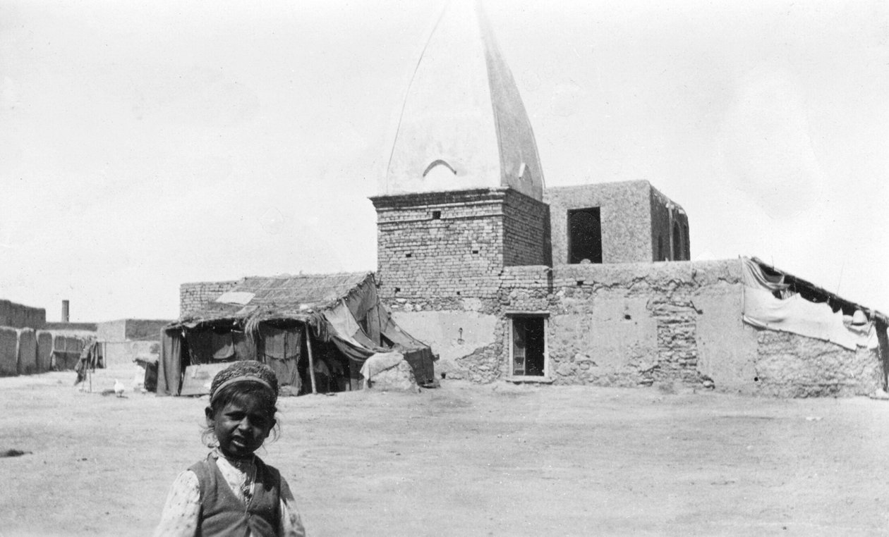 Et tempel i Nowshera, Indien, 1916-1917 af Unbekannt