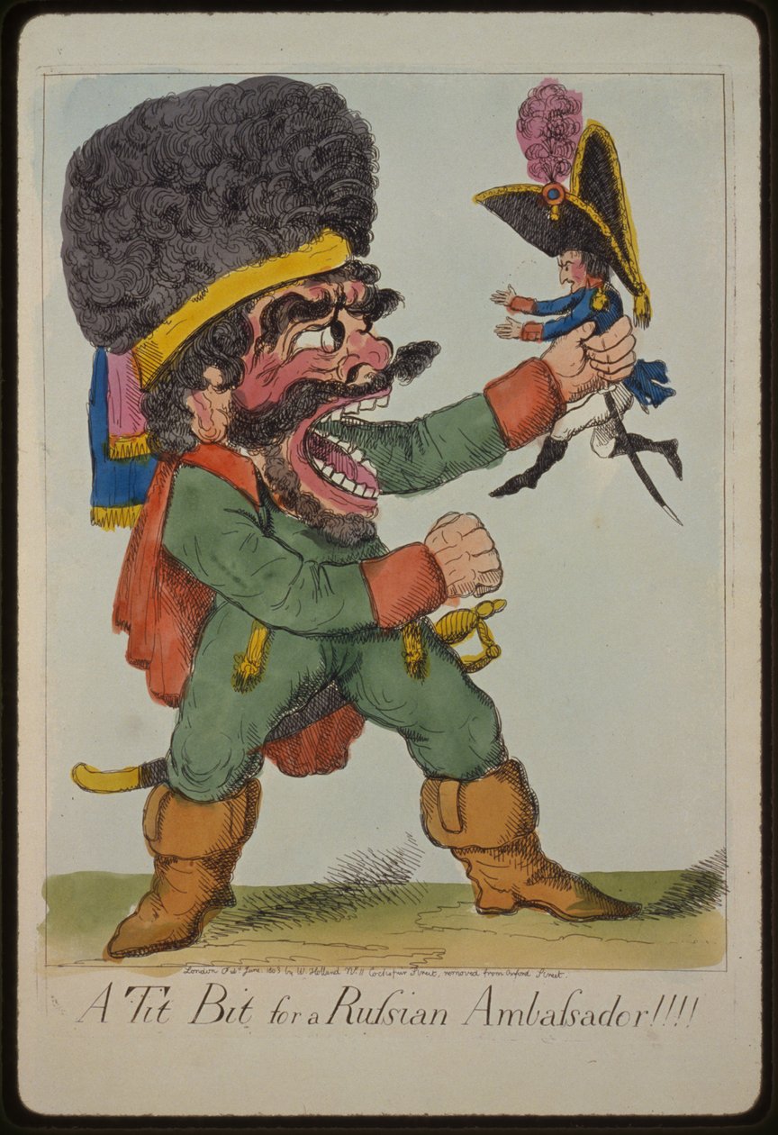 En bid til en russisk ambassadør!!!, 1803 af Unbekannt