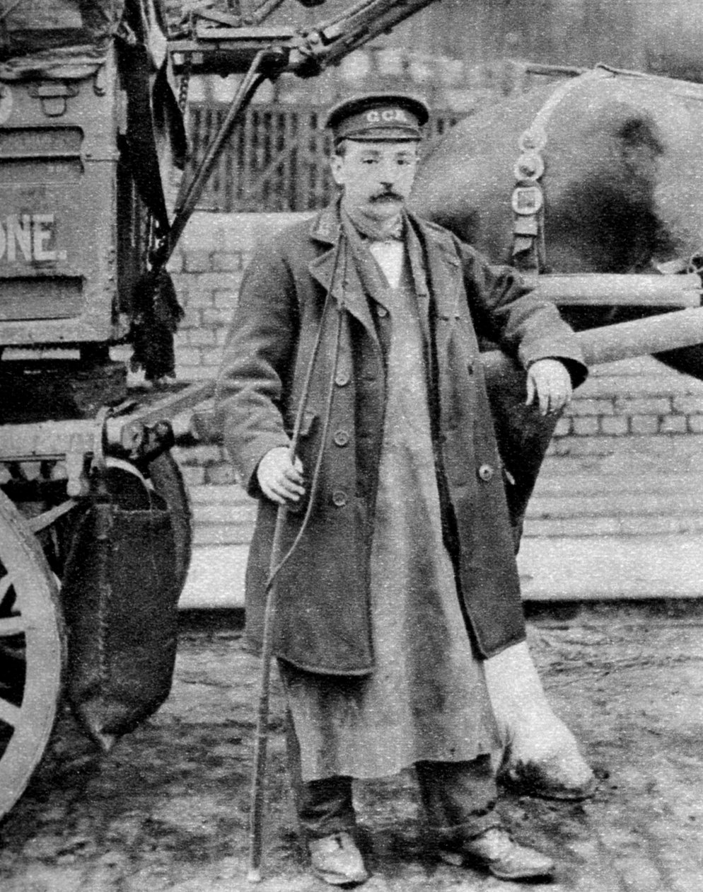 En togvognmand, London, 1926-1927 af Unbekannt