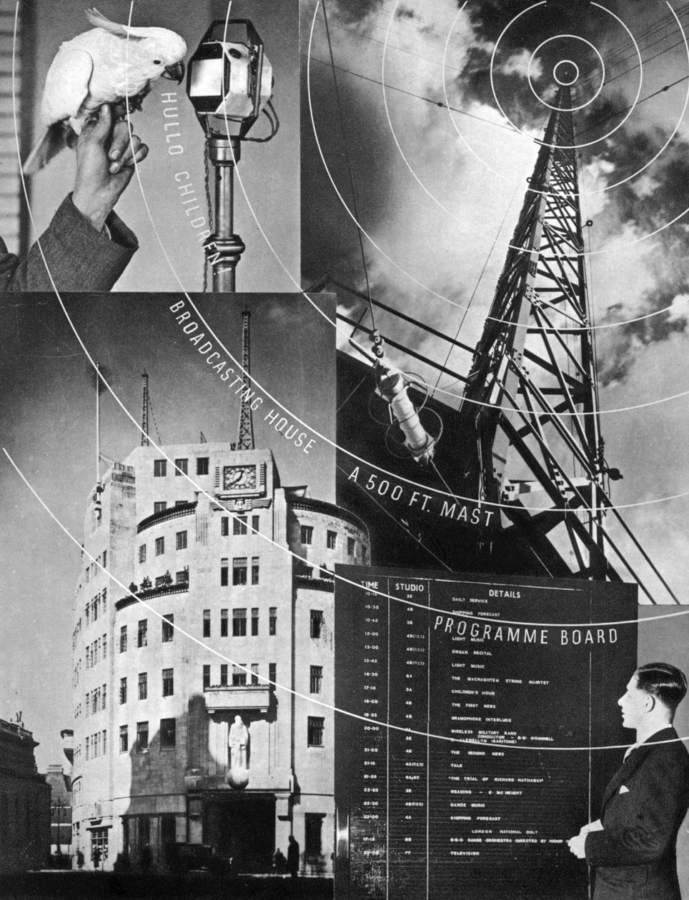 Et besøg på BBC, 1937 af Unbekannt