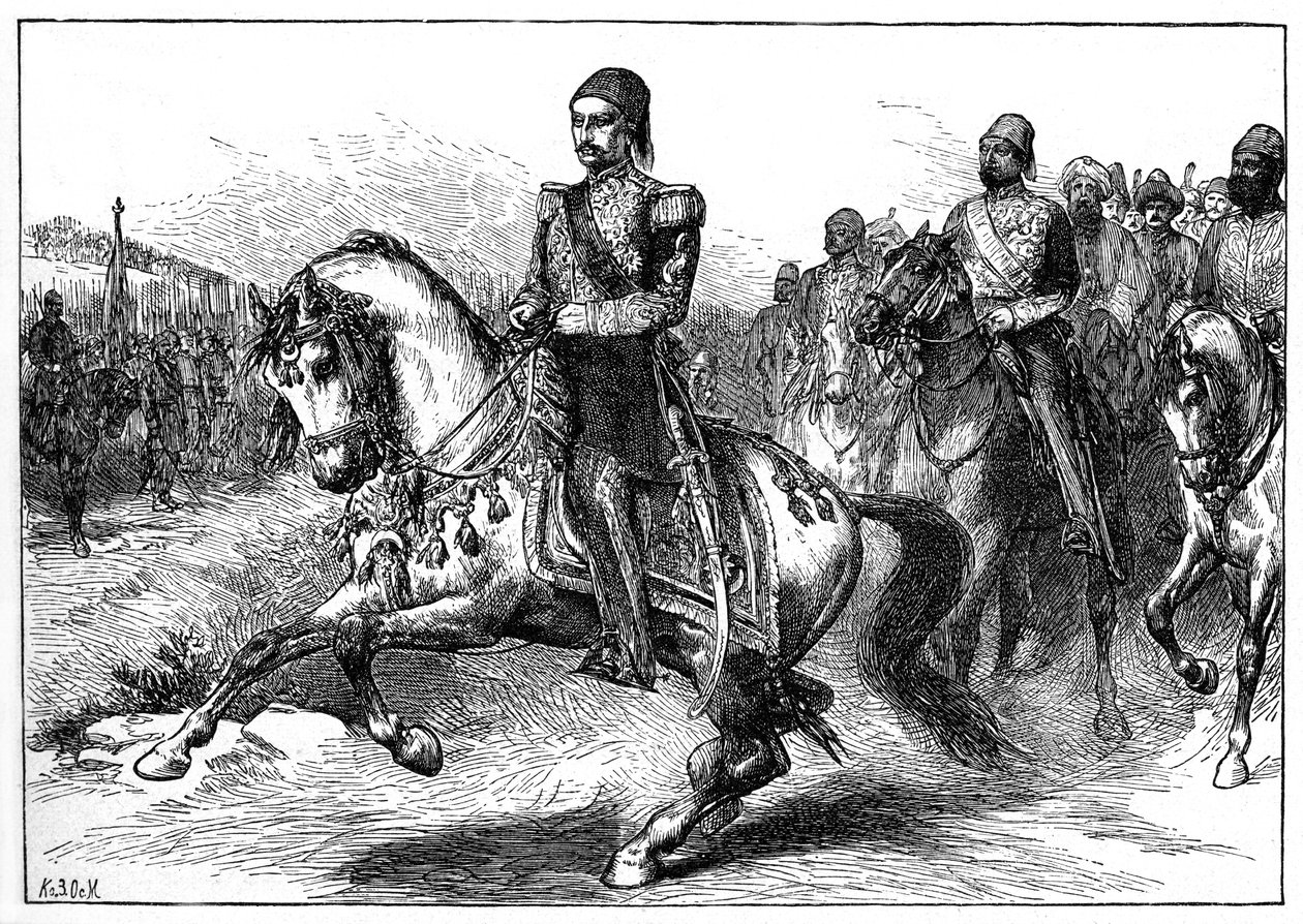 Abdul Hamid II, Sultan af Det Osmanniske Rige, 1900 af Unbekannt
