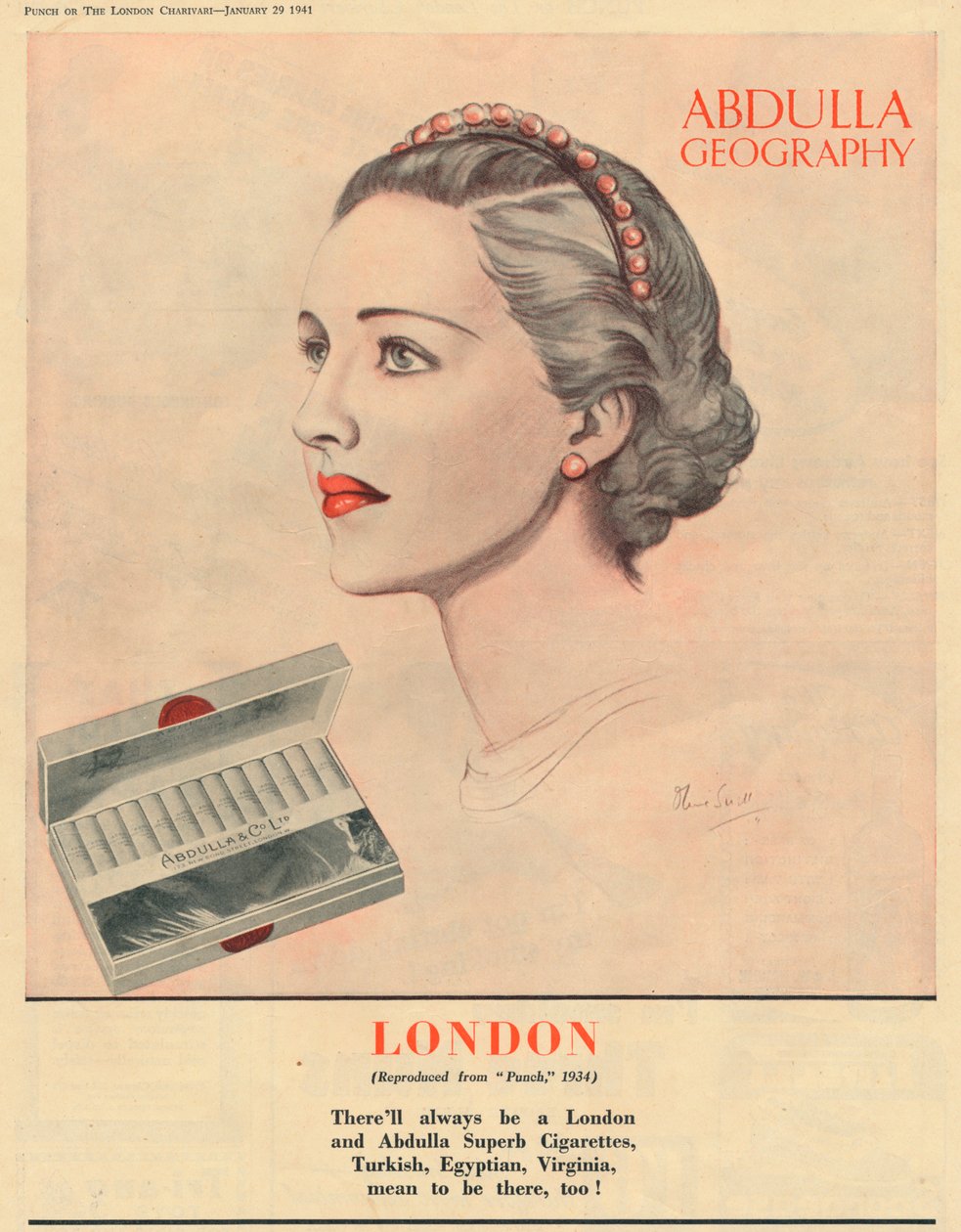Abdulla Geografi - London, 1941 af Unbekannt
