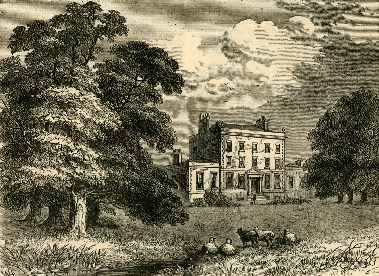 Abney House, 1845, c1876. af Unbekannt