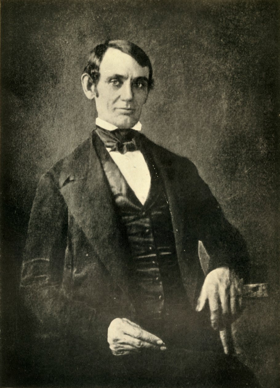 Abraham Lincoln, 1848, 1930. af Unbekannt