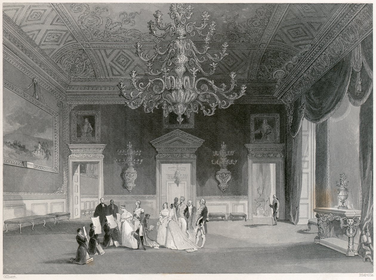Dronning Victorias tiltrædelse, St James