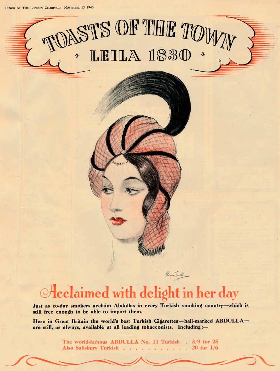 Rost med glæde i sin tid, Toasts of the Town - Leila 1830, 1940 af Unbekannt