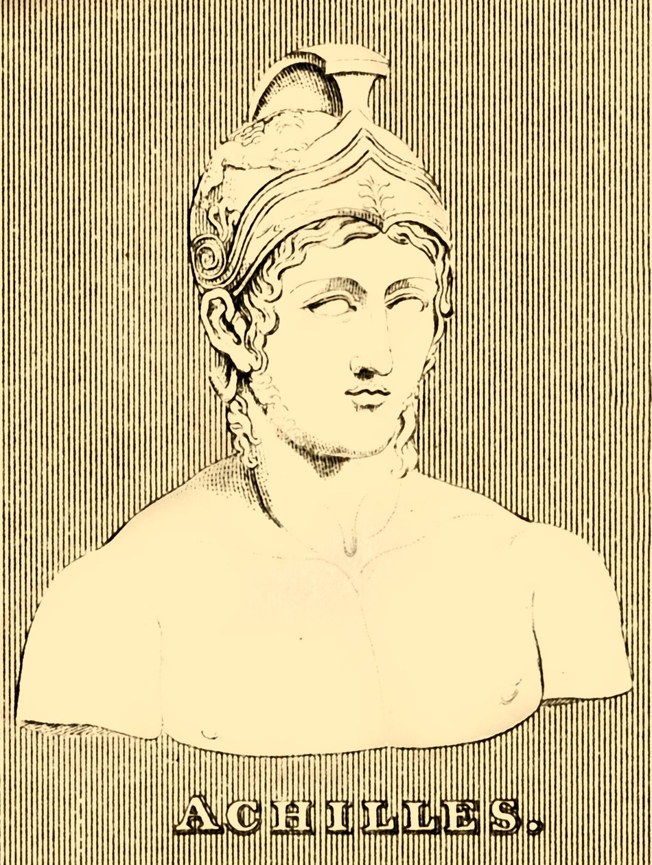 Achilleus, 1830. af Unbekannt