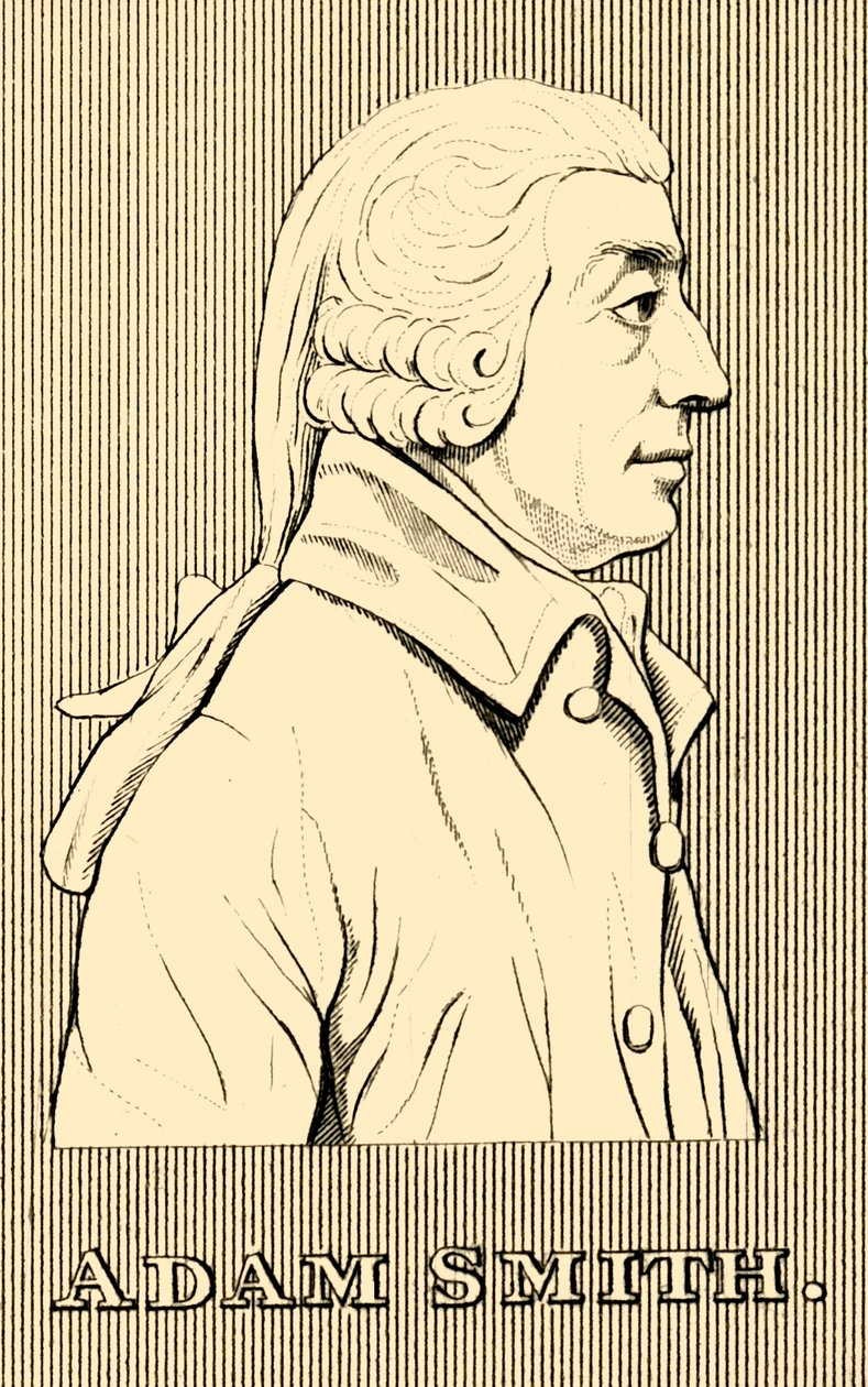 Adam Smith, 1723-1790, 1830. af Unbekannt