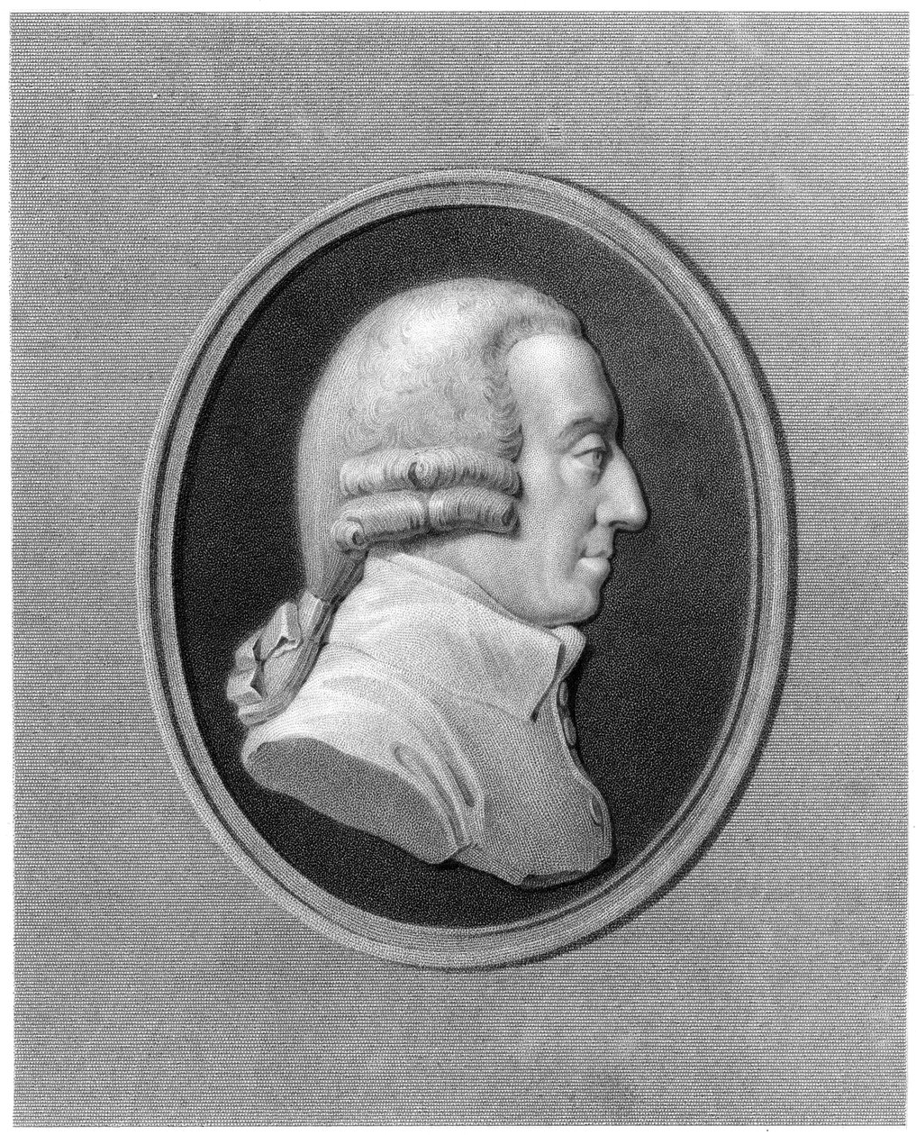 Adam Smith, skotsk filosof og økonom fra det 18. århundrede af Unbekannt