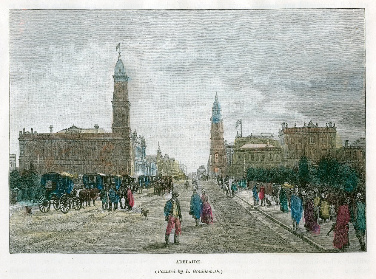 Adelaide, South Australia, Australien, c1890 af Unbekannt