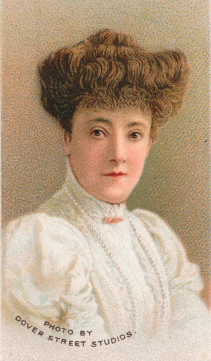 Adelina Patti 1843-1919, spanskfødt operasangerinde, 1911 af Unbekannt
