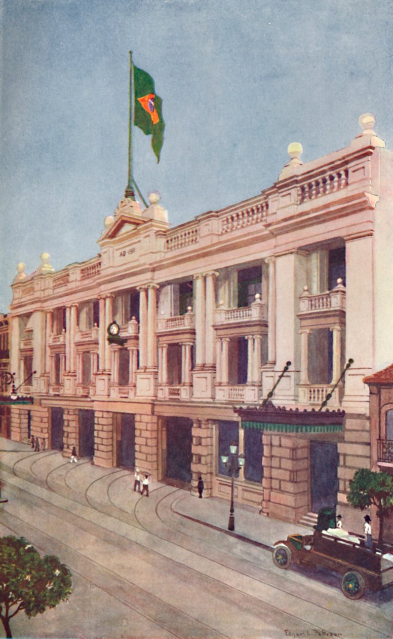 Administrationskontorer for Rio Tramway, Light and Power Company, 1914 af Unbekannt
