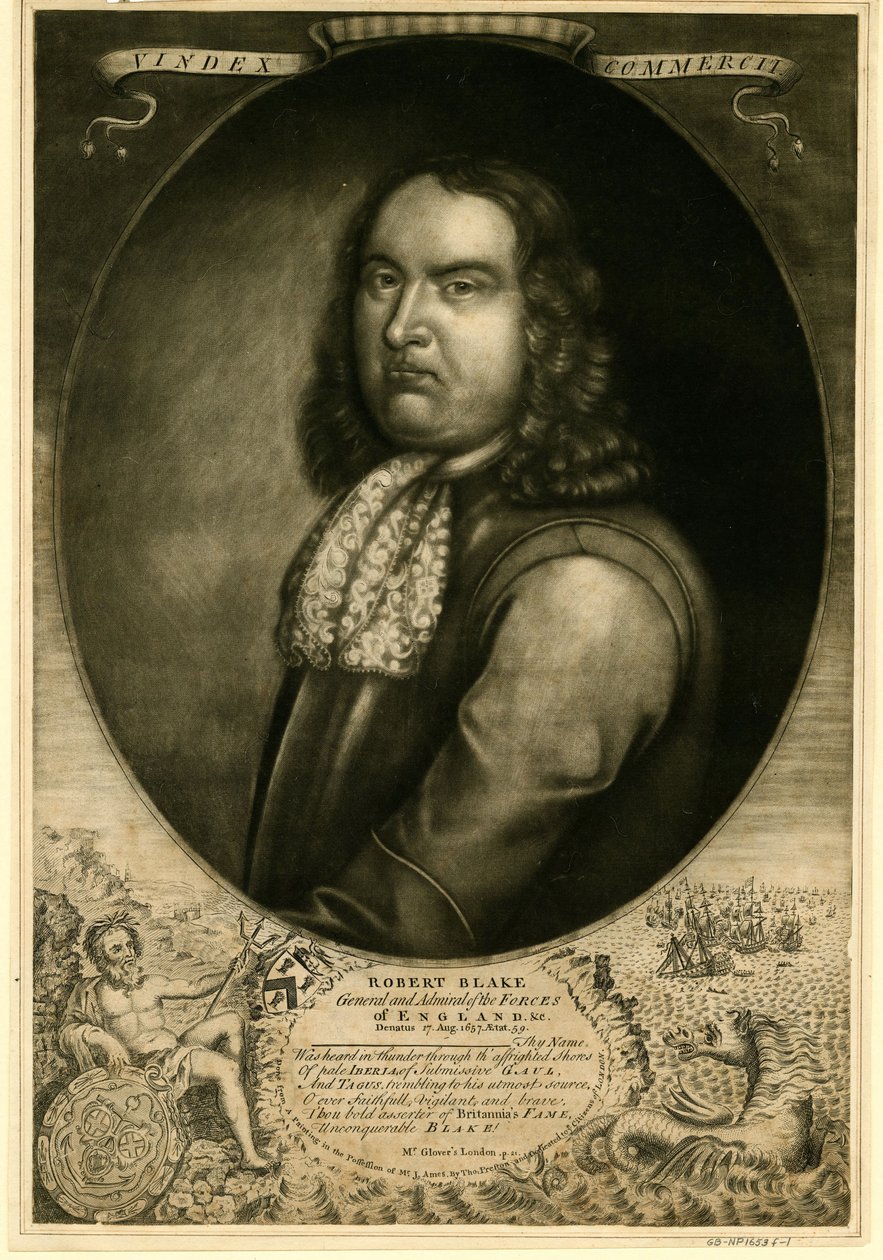 Admiral Robert Blake 1599-1657, 1657 af Unbekannt
