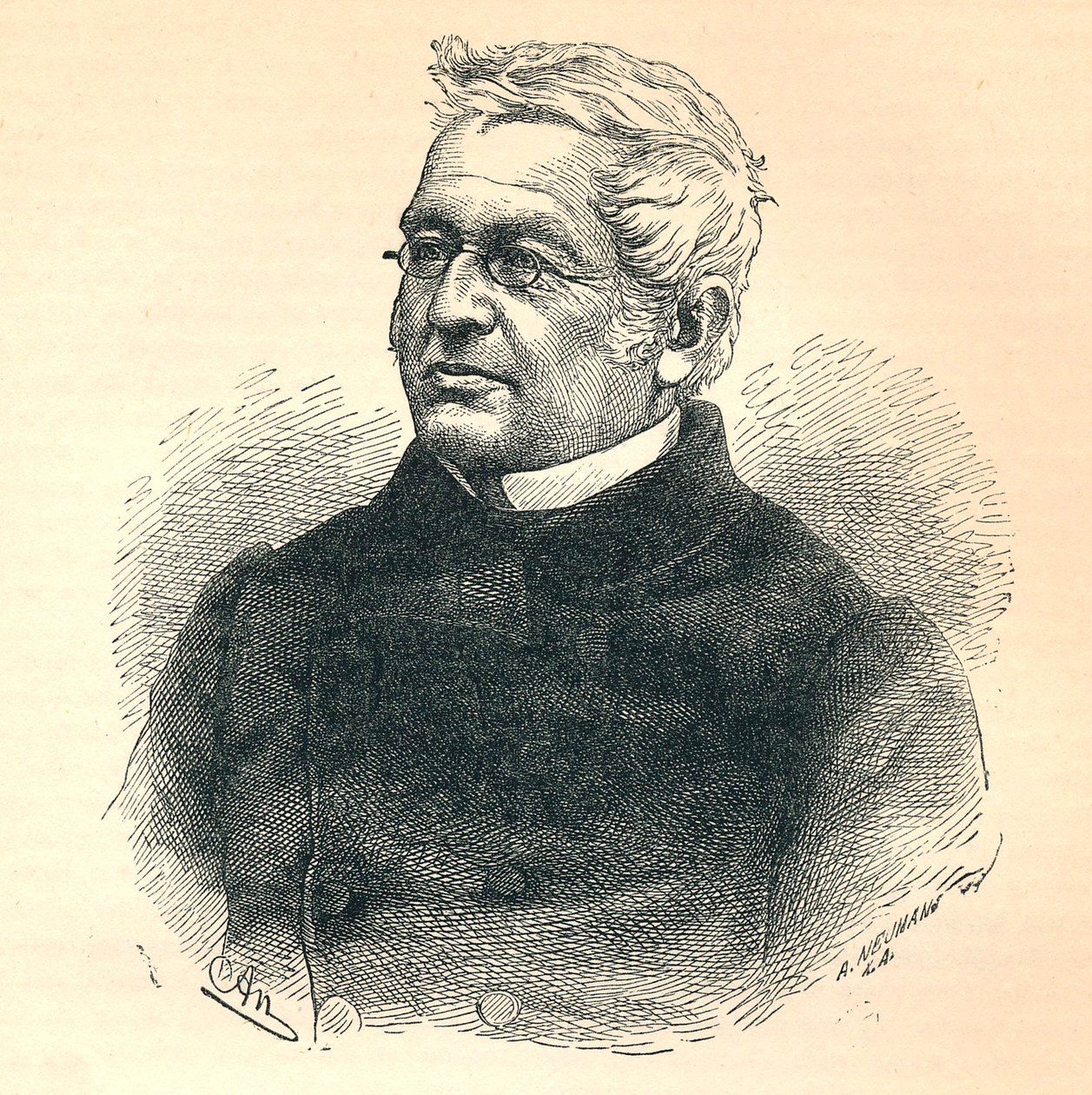 Adolphe Thiers, 1797-1877, fransk politiker og historiker, 1893 af Unbekannt