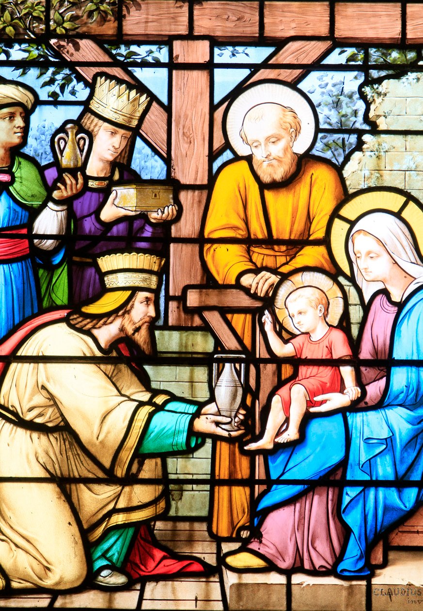 Tilbedelse af Magi, Provins, Frankrig af Unbekannt