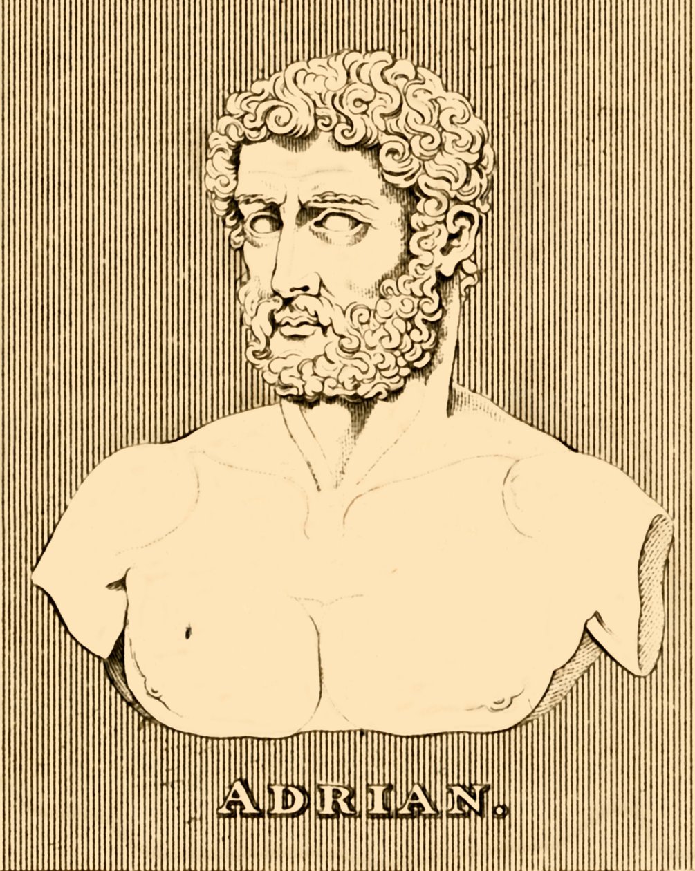 Adrian, 76-138 e.Kr., 1830. af Unbekannt