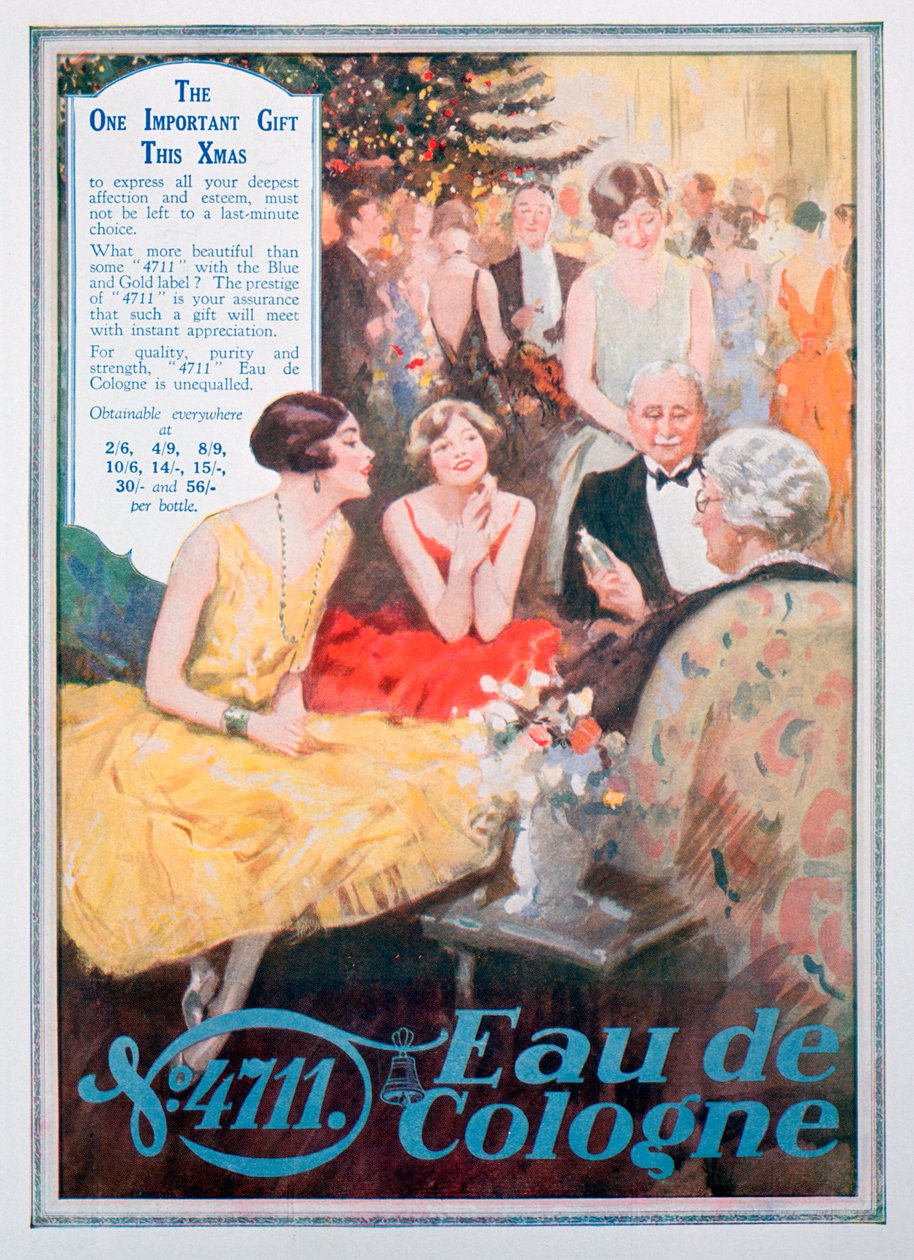 Annonce for 4711 Eau de Cologne, 1928 af Unbekannt