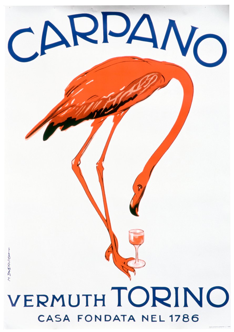 Annonce for Carpano Vermouth af Unbekannt