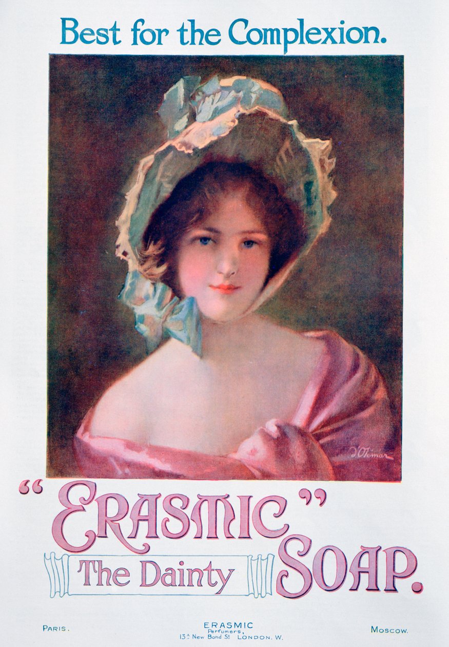 Annonce for erasmisk sæbe, 1920 af Unbekannt
