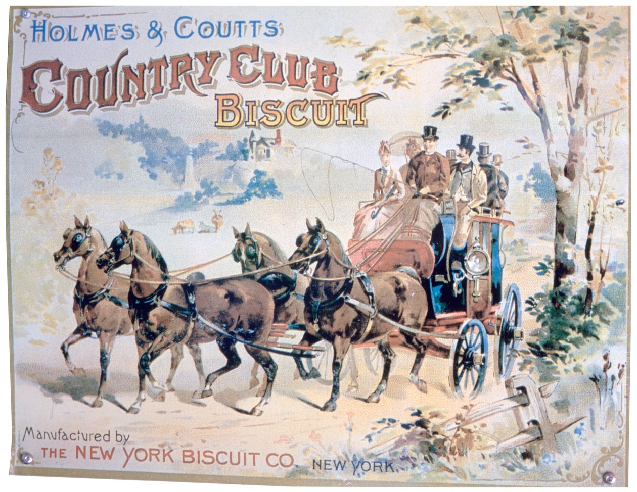 Annonce for Holmes og Coutts Country Club-kiks af Unbekannt