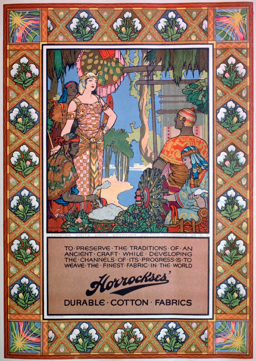 Annonce for Horrockses-stoffer, 1920 af Unbekannt