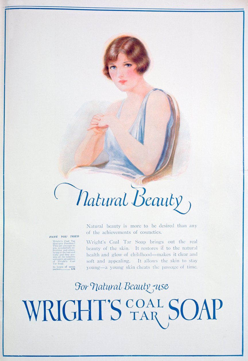 Annonce for Wrights kultjæresæbe, 1925 af Unbekannt