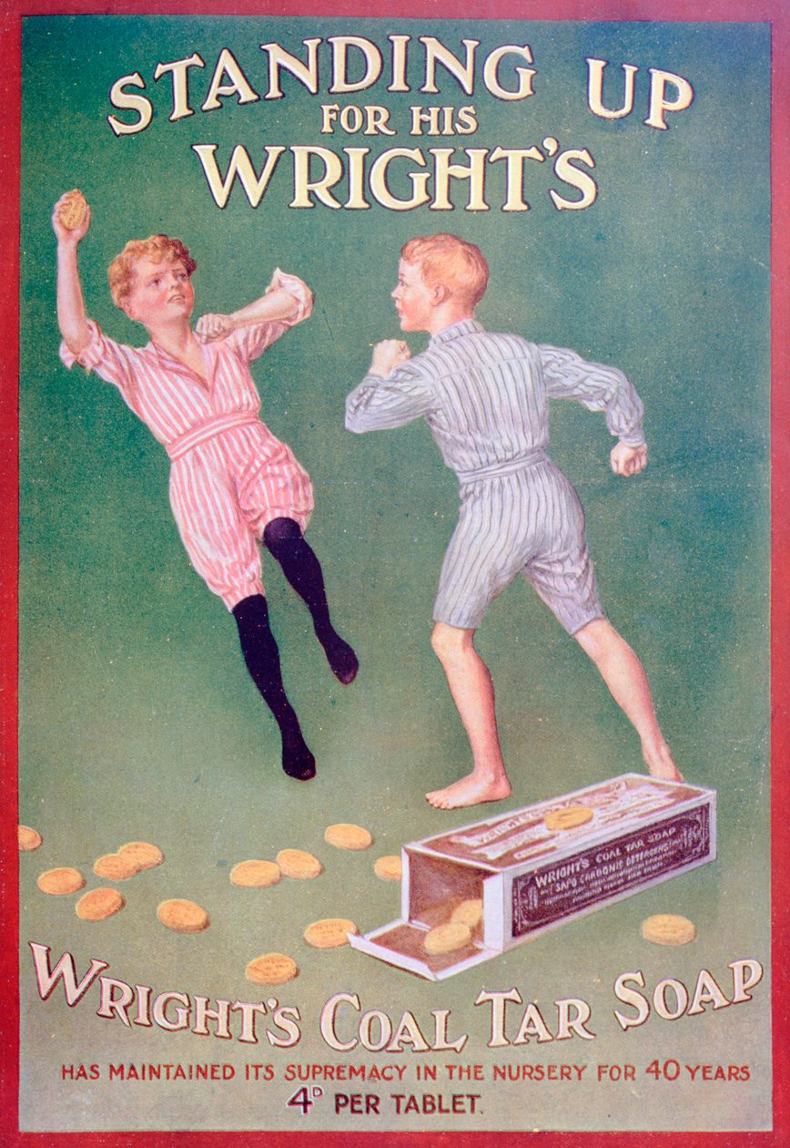 Annonce for Wrights kultjæresæbe, 1909 af Unbekannt