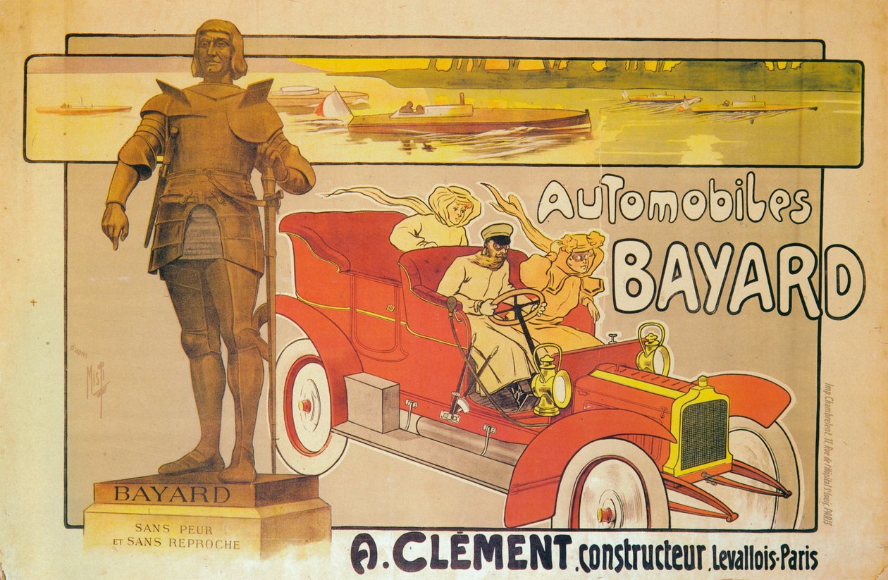 Annonce for Clement-Bayard biler, c1905 af Unbekannt