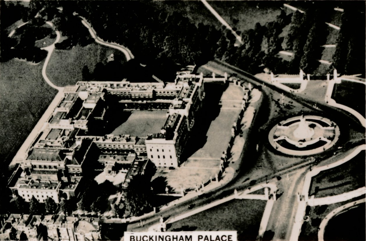 Luftfoto af Buckingham Palace, 1939 af Unbekannt