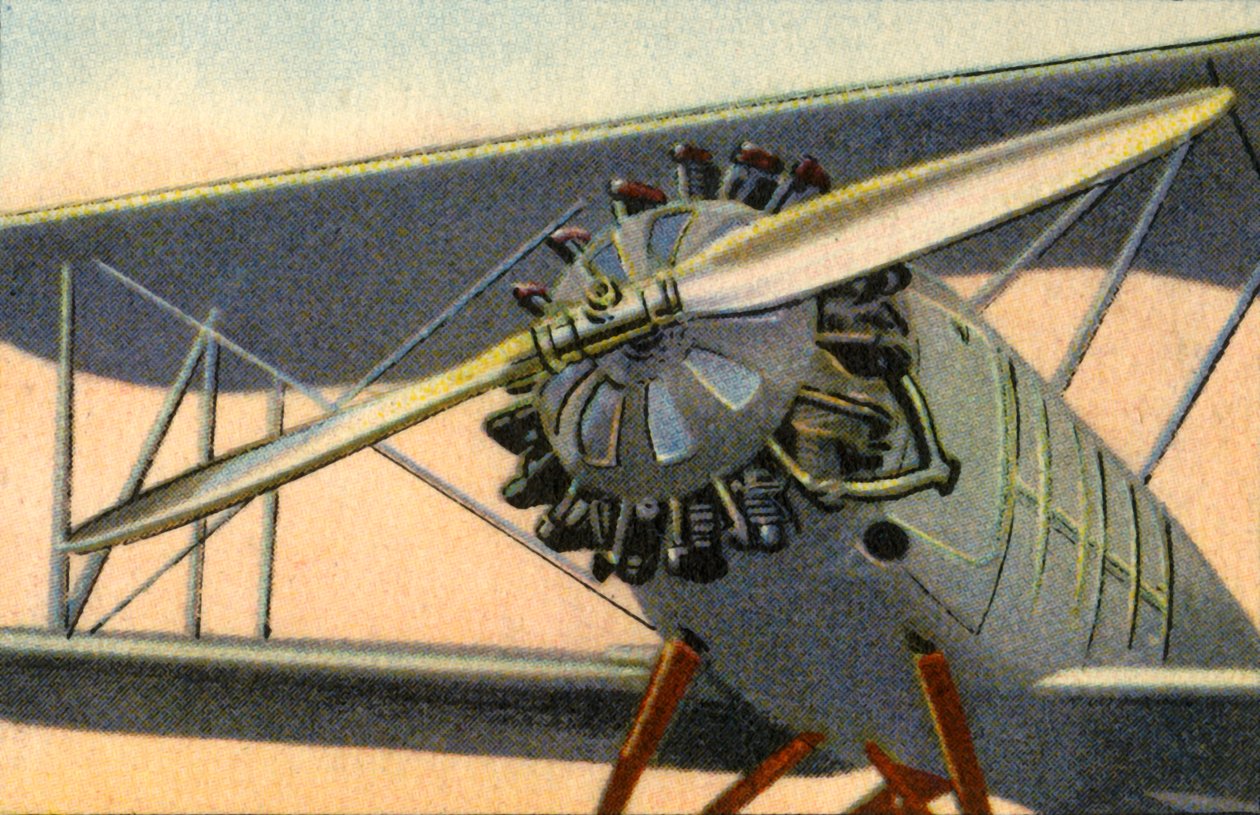 Aeron-Reed metalpropel fremstillet af Heddernheimer Kupfer-Werk kobberværk, 1932. af Unbekannt