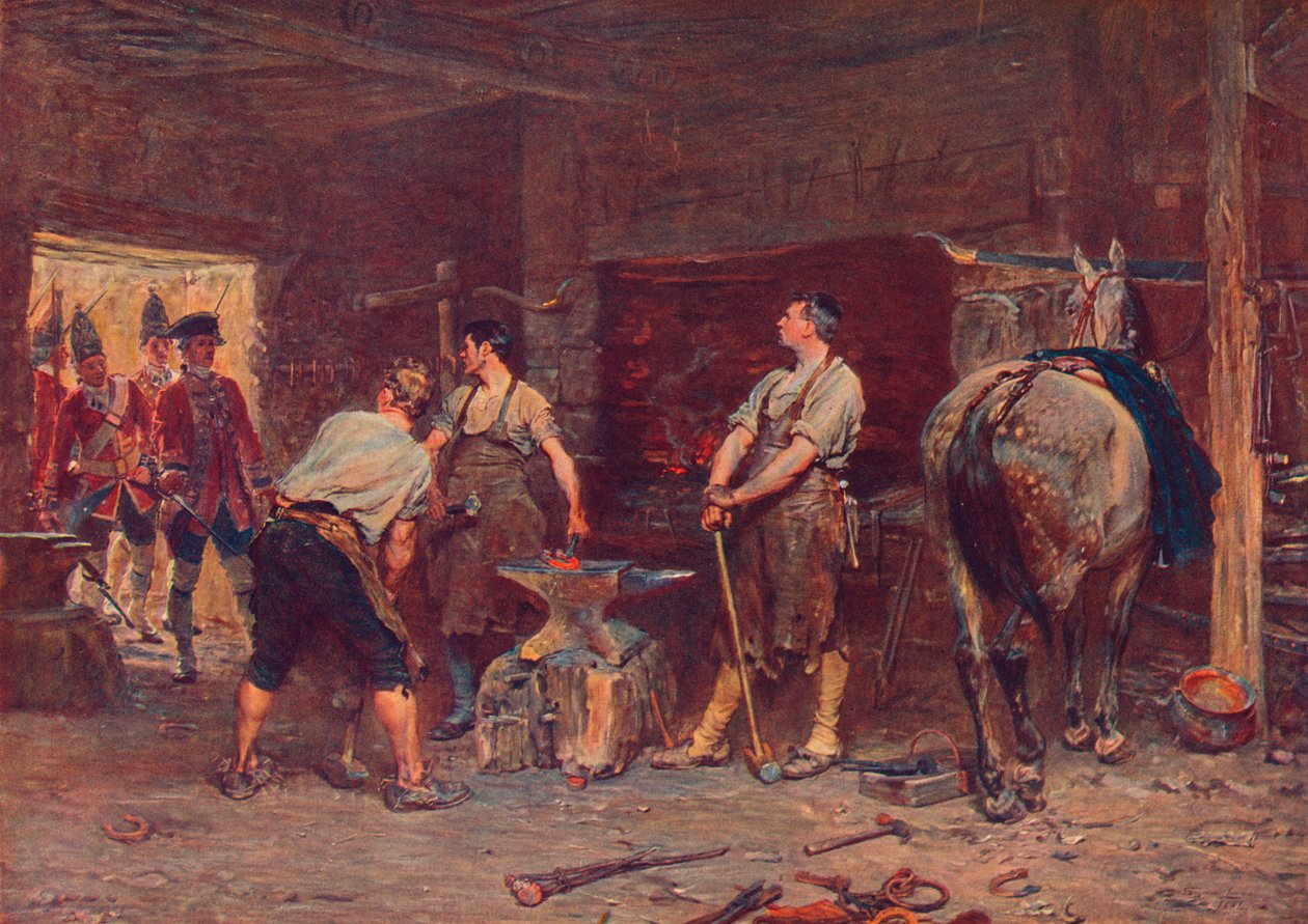Efter Culloden: Rebel Hunting, 1905 af Unbekannt