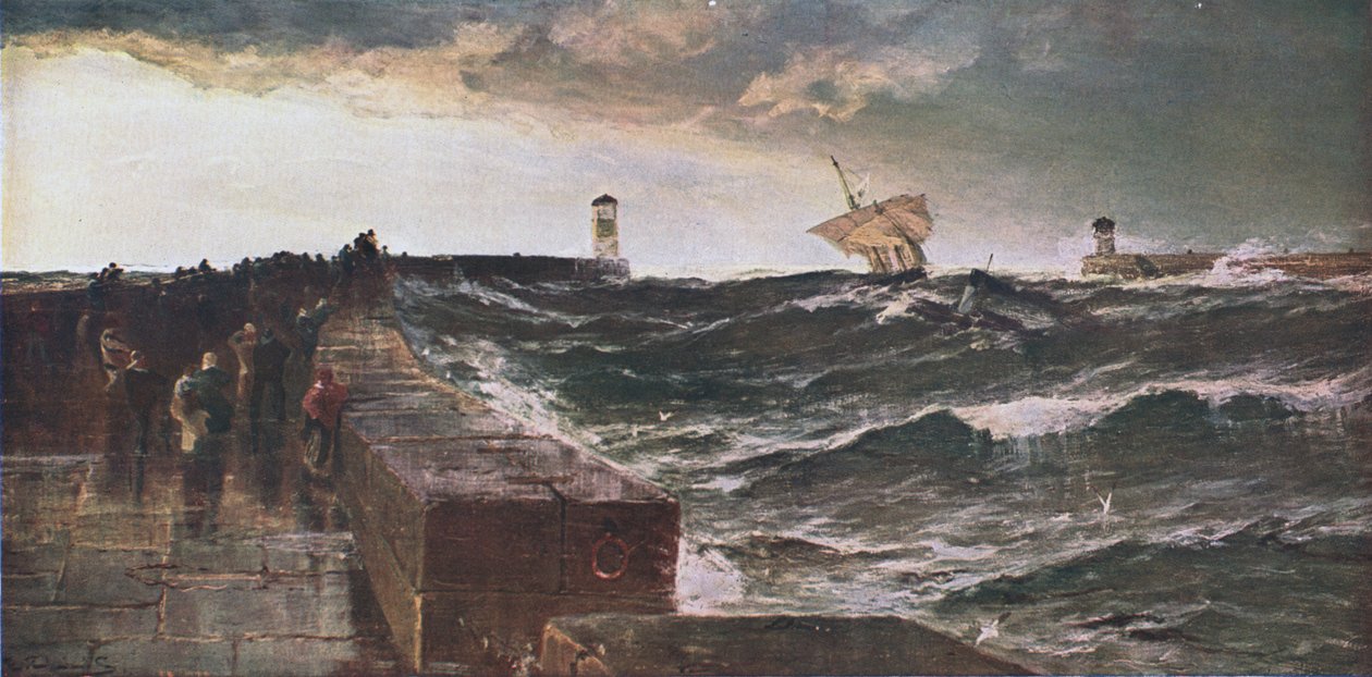 Efter tre dages kuling, 1885, c1902. af Unbekannt
