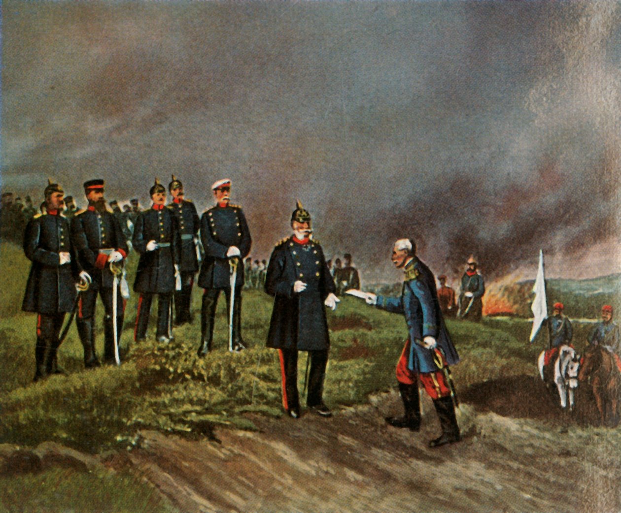 Efter slaget ved Sedan, 1. september 1870, 1936. af Unbekannt