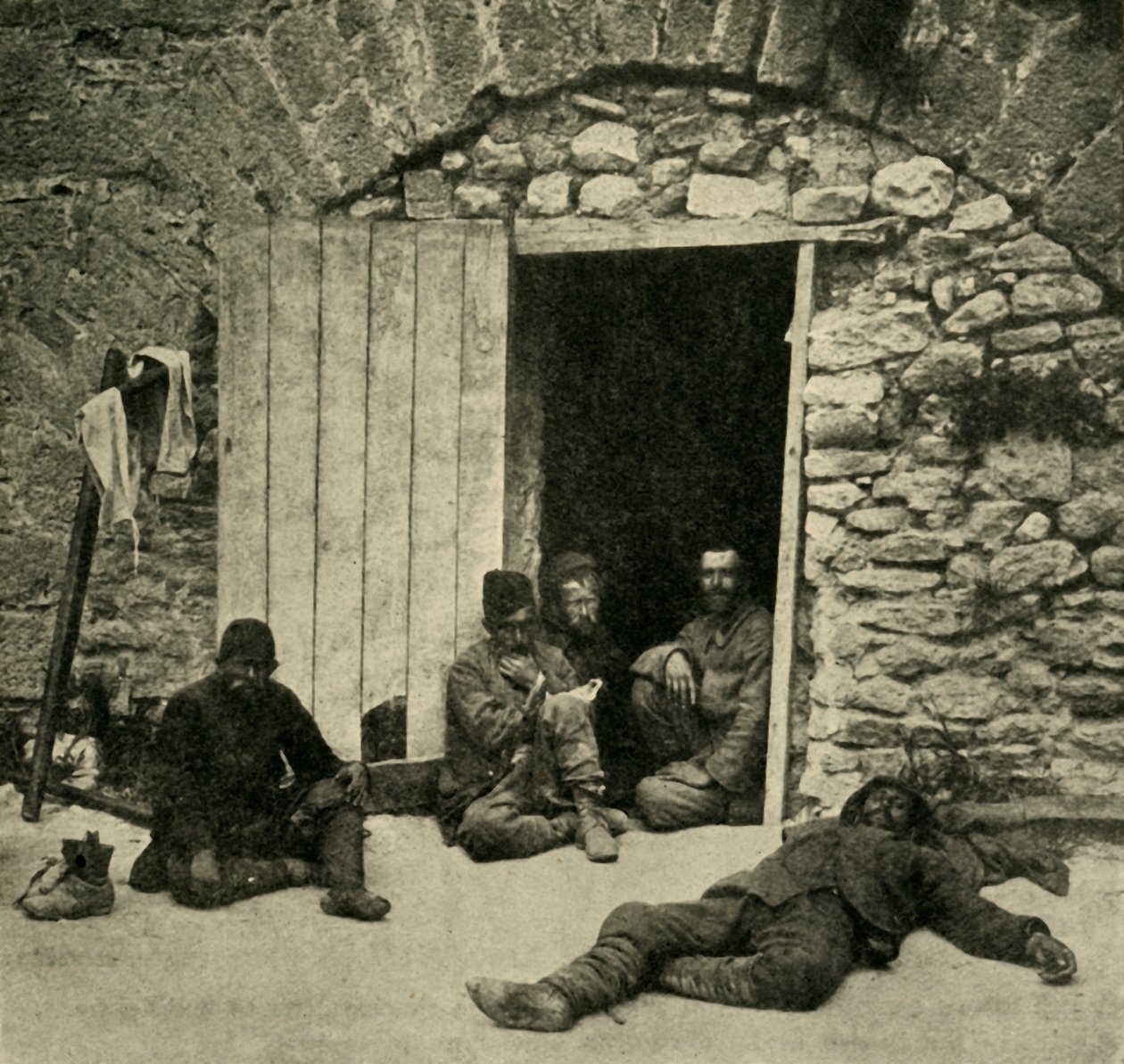 Efter erobringen af Sedd-el-Bahr..., Første Verdenskrig, 1915, c1920. af Unbekannt