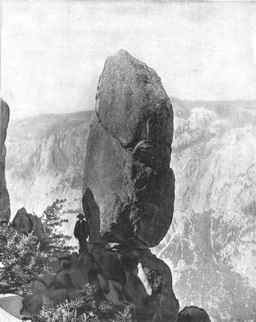 Agassiz Column, Yosemite, Californien, USA, c1900. af Unbekannt