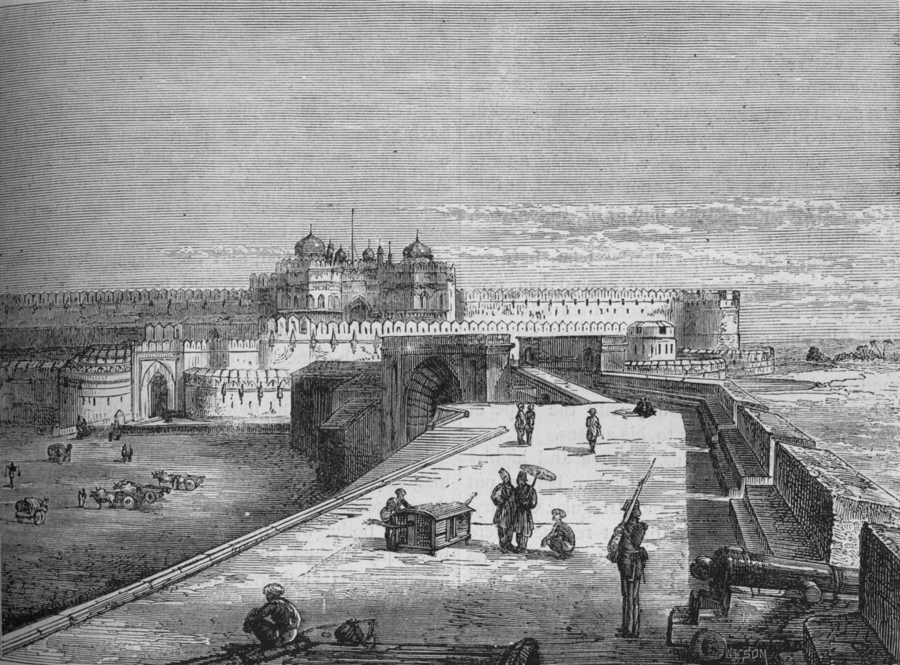 Agra, c1880 af Unbekannt