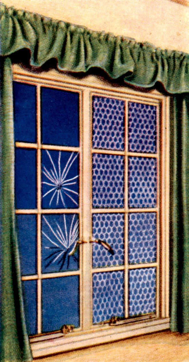Air Raid Precautions, cigaretkort, britisk, 1938 af Unbekannt