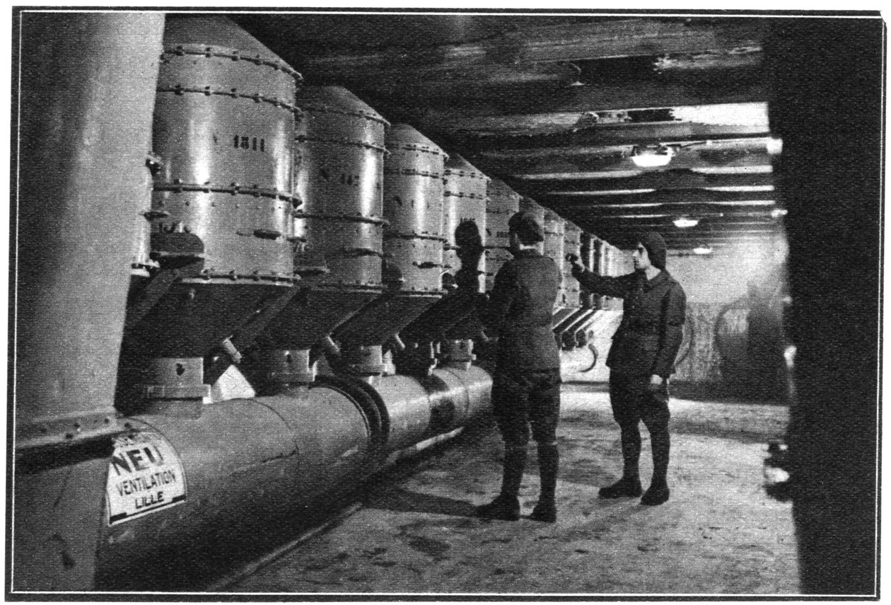 Luftfiltre, Maginot Line, Frankrig, 1939 af Unbekannt