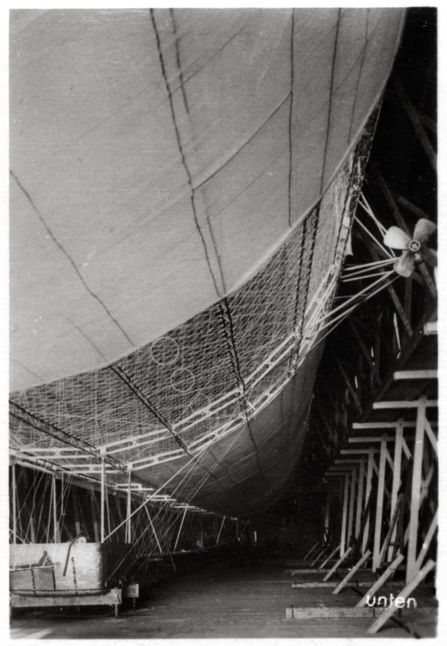 Luftskib LZ1 Graf Zeppelin under konstruktion, 1899 1933 af Unbekannt