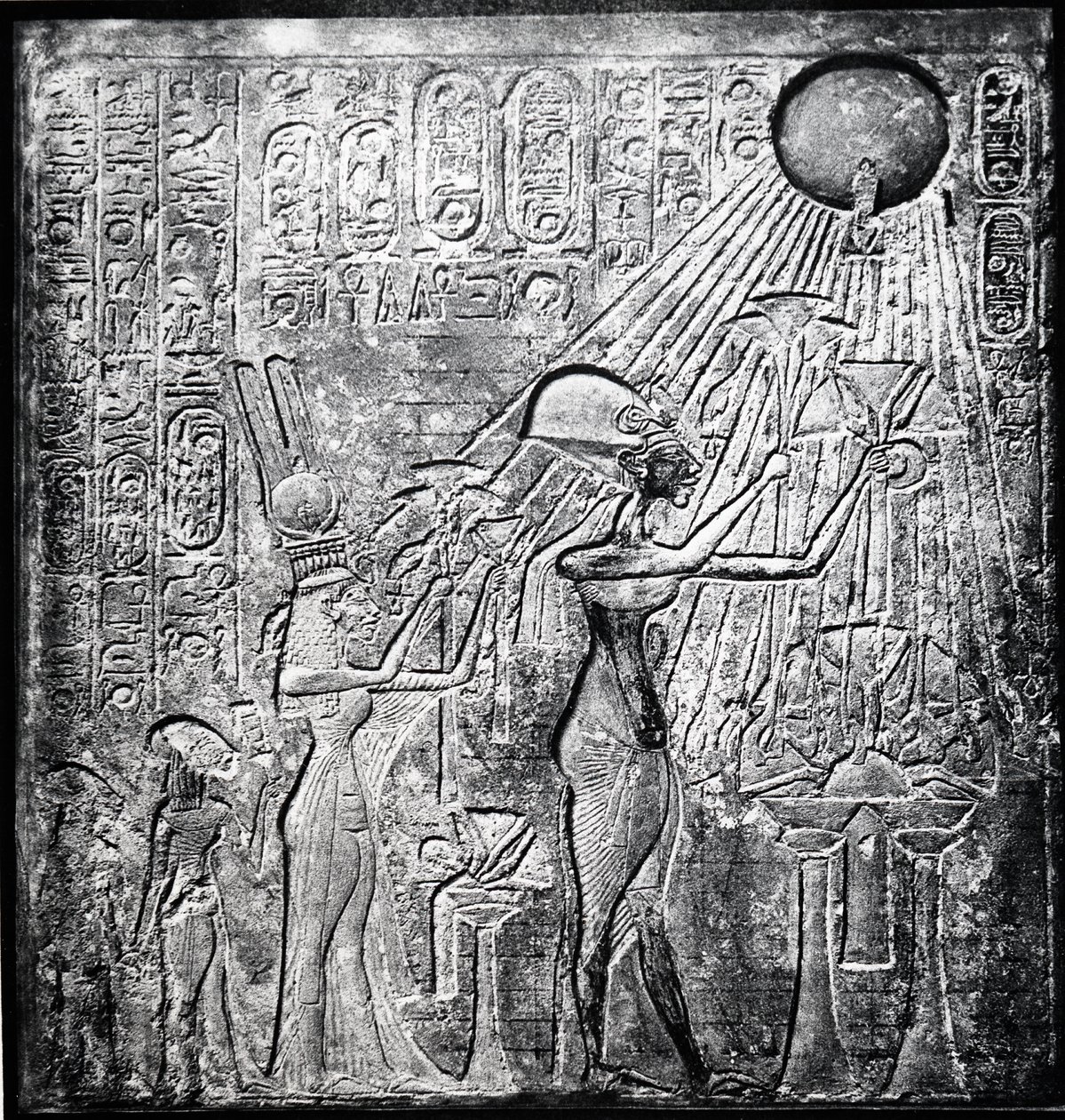 Akhenaten Amenhotep IV kætter egyptisk farao af Unbekannt