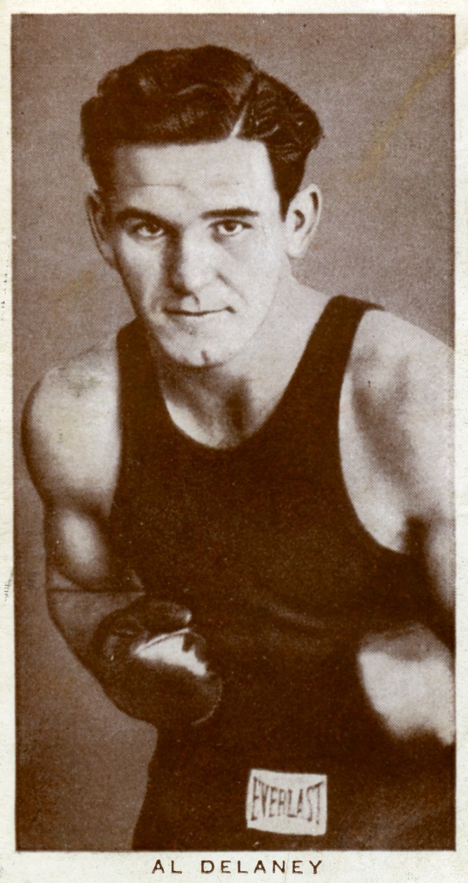 Al Delaney, canadisk bokser, 1938 af Unbekannt
