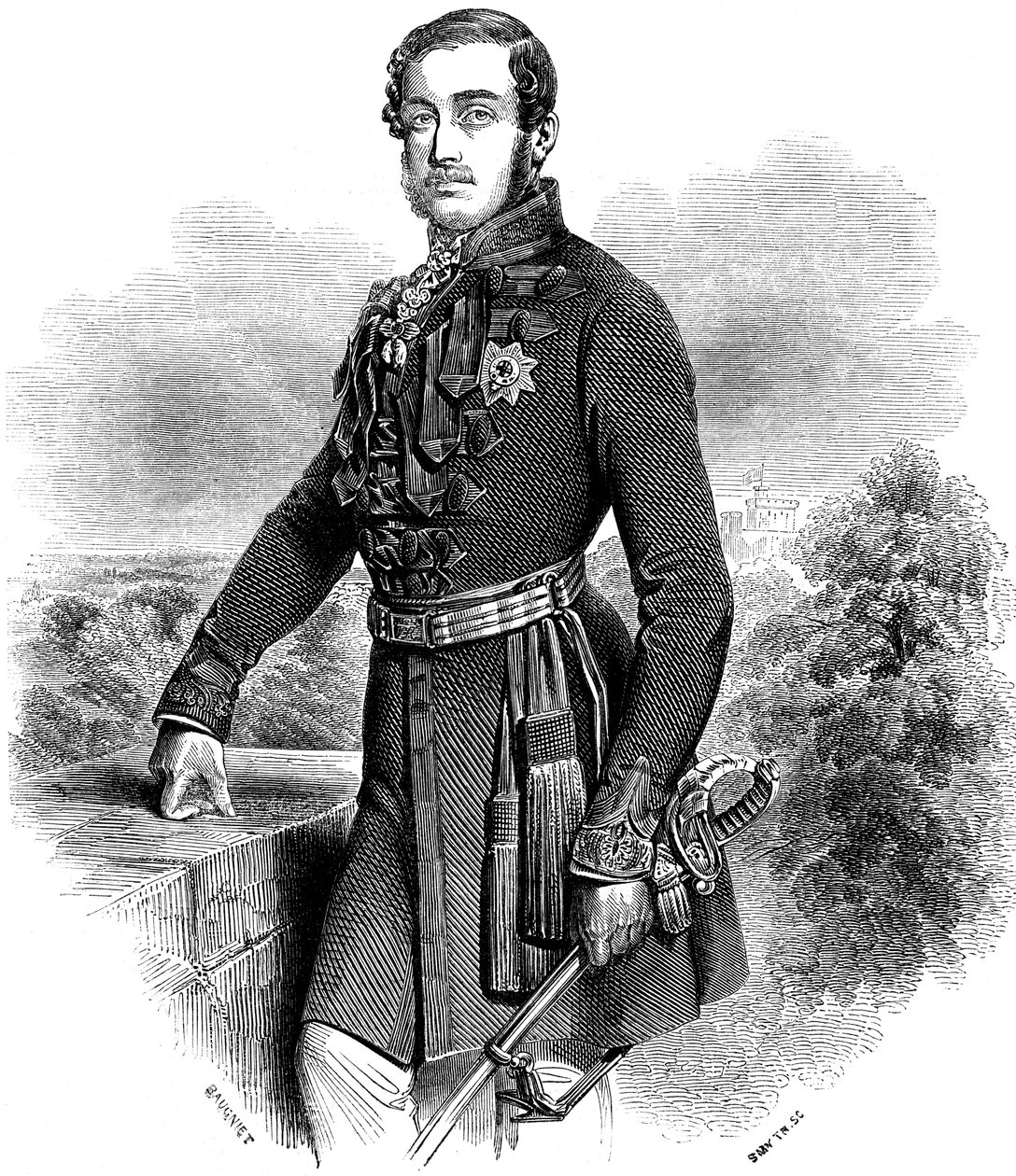 Albert 1819-1861, Prinsgemale af Dronning Victoria, 1844 af Unbekannt