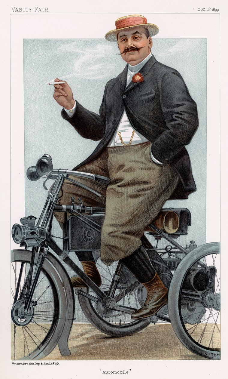 Albert, Comte de Dion, fransk ingeniør, 1899 af Unbekannt