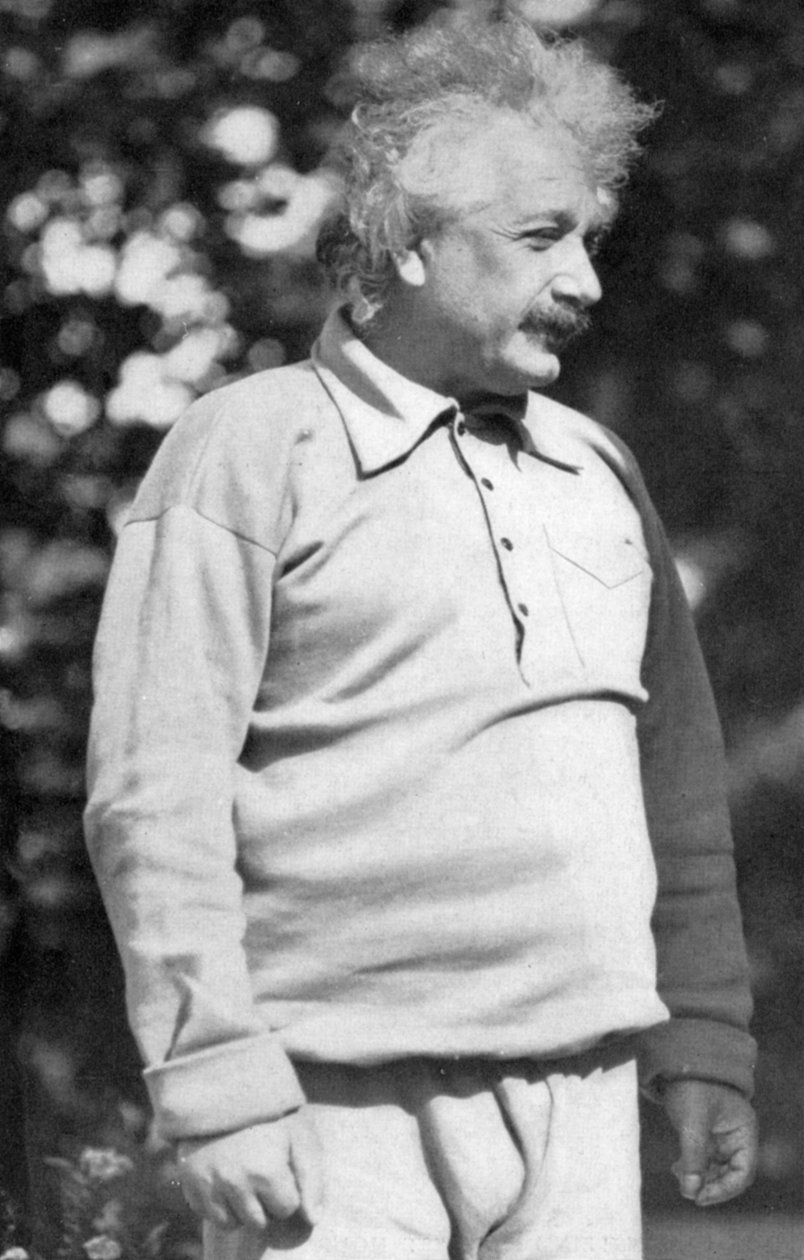 Albert Einstein 1879-1955, tysk-schweizisk matematiker og teoretisk fysiker, c1930