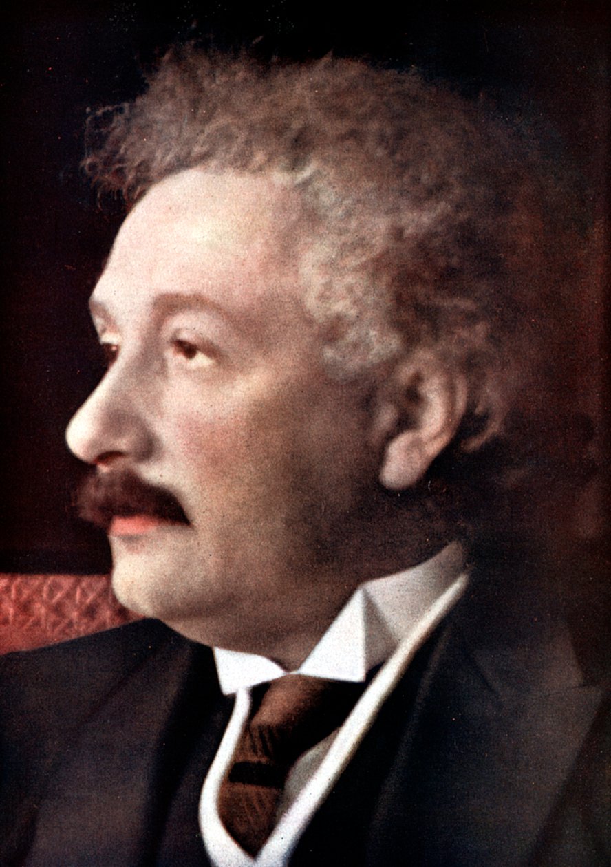 Albert Einstein, tysk-schweizisk-amerikansk matematiker og fysiker, c1925 af Unbekannt